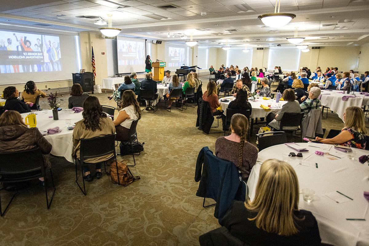 Northwest annually commemorates Women’s History Month in March with a women’s summit and the presentation of its Women’s Leadership Awards. (Photo by Lauren Adams/Northwest Missouri State University)